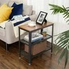 Zender Textile Kavos Staliukas Žurnalinis Stalelis Industrinis Loft Stilius