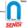 1 mm intarpai plytelėms - pasagos, N-SPACER Sendi, 100 vnt.