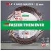 125MM DISTAR GRES MASTER Deimantinis diskas akmens masei
