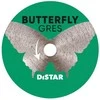 45 mm, ploniausias - 0,45 mm storio deimantinis diskas graveriui, plytelėms pjauti, Butterfly, Distar