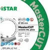 Distar 125mm MasterCUT deimantinis diskas stiklo, akmens masės, porcelianinių plytelių pjovimui
