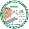 Distar 76x10 mm MasterCUT deimantinis diskas stiklo, akmens masės, porcelianinių plytelių pjovimui su mini kampiniu šlifuokliu