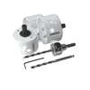 Elektrikams 68mm gręžimo karūna Bi-Metal M42 , HEX 8.5 laikiklis, HSS centr. grąžtas, Mandrex