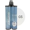 GoPoxy Epoxy 03 - Light Pilkas dvikomponentis plytelių tarpų glaistas 400 ml kartridžas