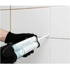 GoPoxy Poly 01 Baltas - dvikomponentis plytelių tarpų glaistas, 400 ml kartridžas