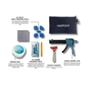 GoPoxy Tool kit rinkinys su vašku ir pistoletu, epoksidiniam plytelių glaistui