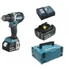 Makita DDF484RTJ Akumuliatorinis gręžtuvas, 18 V, 2x 5,0 Ah Li-ion, 54/36 Nm, 1,6kg, LED, MAKPACK