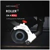 Distar Mechanic Roller 115-125 kampinio šlifuoklio apsauga / pjovimo priedas ant ratukų tiksliam plytelių pjovimui