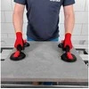 Distar Vakuuminis siurbtukas DuoFIX, dvigubas šiurkštiems plytelių paviršiams, Mechanic