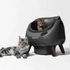 CATLINK Open-X savaime išsivalantis automatinis išmanus kačių tualetas su APP pilkas