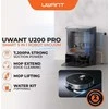 UWANT U200 Pro plaunantis dulkių siurblys robotas su išmania išsivalymo stotele