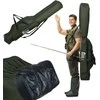 140 cm Gold Fisher meškerės užvalkalas, 3 skyriai