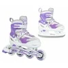 2in1 SPARTAN Violetinė-Baltas Inliner pačiūžos (38-41)