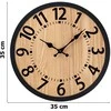 ABBAS medinis palėpės sieninis laikrodis 35 cm