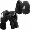 ADIDAS bokso rinkinio pirštinės 12 oz Shields trenerio letenos