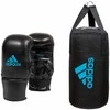 ADIDAS moterų bokso rinkinys pirštinės S/M 10 kg maišas