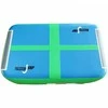 AirBlock gimnastikos kilimėlis batutas MASTER 60 x 100 x 20 cm mėlynas žalias