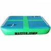 AirBlock gimnastikos kilimėlis batutas MASTER 60 x 100 x 20 cm mėlynas žalias