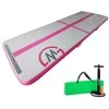 Airtrack gimnastikos kilimėlis MASTER 300 x 100 x 10 cm rožinė-pilka