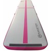 Airtrack gimnastikos kilimėlis MASTER 400 x 100 x 20 cm rožinė-pilka