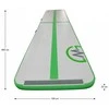 AirTrack pripučiamas gimnastikos kilimėlis MASTER 600 x 100 x 20 cm pilkai žalias