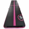 AirTrack pripučiamas gimnastikos kilimėlis MASTER 500 x 100 x 10 cm juodai rožinis
