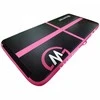 AirTrack pripučiamas gimnastikos kilimėlis MASTER 200 x 100 x 10 cm juodai rožinis