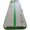 AirTrack pripučiamas gimnastikos kilimėlis MASTER 300 x 100 x 20 cm pilkai žalias