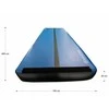 AirTrack pripučiamas gimnastikos kilimėlis MASTER 400 x 150 x 30 cm mėlyna-juoda