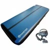 AirTrack pripučiamas gimnastikos kilimėlis MASTER 400 x 150 x 30 cm mėlyna-juoda