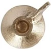 Aliumininė žvakidė auksinė 9x7,5x4 cm