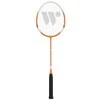 ALUMTEC 330K BADMINTON RAKETĖS RINKINYS MĖLYNAS + ORANŽINĖS NORĖJIMAS