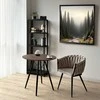 ASTON VELVET taupe austinė aksominė kėdė