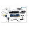 Badminton Tennis Volleyball Schildkrot tinklas 3in1