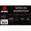 BADMINTONO TINKLAS 6x0,75M NERO