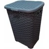 Baltas RATTAN krepšelis 60l - uosis 435x337x602 mm