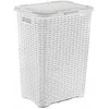 Baltas RATTAN krepšys 60 litrų - baltas 435x337x602 mm