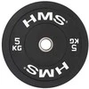 BBR05 JUODOS OLYMPINĖS PLOKŠTELĖS BUMPERIS 5 KG HMS