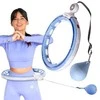 Blue HHM15 HULA HOP Mėlynas SU MAGNETU IR SVORIU + HMS SKAITIKLIS