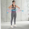Blue HHW01 Mėlynas HULA HOOP SU RIEŠUTAIS IR HMS SVORIU