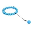 Blue HHW01 Mėlynas HULA HOOP SU RIEŠUTAIS IR HMS SVORIU