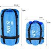 Blue NC2007 Mėlynas SLEEPING BAG JUNIOR NILS STOVYKLA