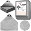 Brezentas 3x4m sidabrinis GRENTO 120GSM