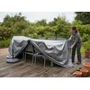 Brezentas 6x8m sidabrinis GRENTO 260GSM