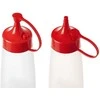 Butelis su dozatoriumi ir dangteliu / dozatoriaus padažo talpykla 340 ml