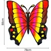 BUTTERFLY KITE 88x78CM Rožinis Geltonas ENERO