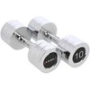 CHD10 CHROME Hanteliai (2 vnt.) HMS