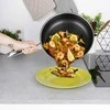 COOKCELL HYBRYD aukščiausios kokybės nelipni plieninė keptuvė, 28 cm gylio