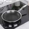 COOKCELL HYBRYD aukščiausios kokybės nelipni plieninė keptuvė 28 cm
