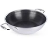 COOKCELL HYBRYD aukščiausios kokybės neprideganti plieninė wok keptuvė 28 cm